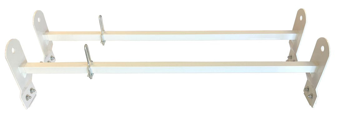 TrailFX Universal Van Ladder Rack 2 Bar Rain Gutter Mount (FCLR004W)