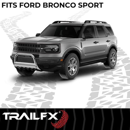 TrailFX 3" Round Bull Bar For Ford Bronco Sport-Stainless (B0042S)