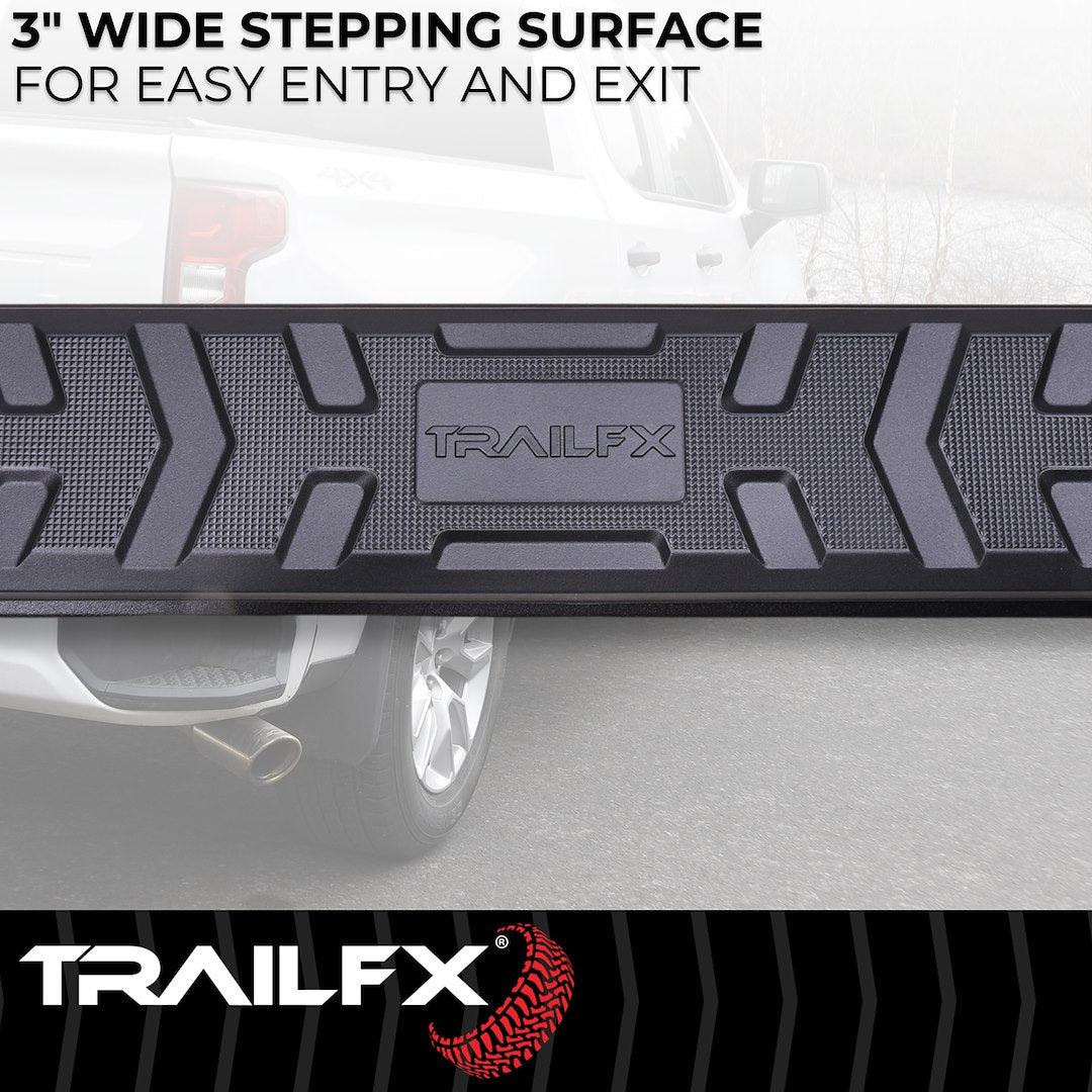 TrailFX A4 Step Bars For Toyota Tundra Double Cab (AL4018B)
