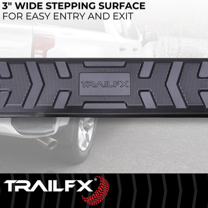 TrailFX A4 Step Bars For Toyota Tundra Double Cab (AL4018B)