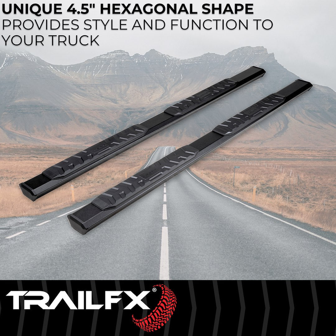 TrailFX A4 Step Bars For RAM 2500-5500 Crew Cab (AL4009B)