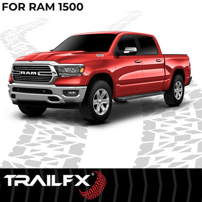 TrailFX A6 Running Boards for RAM 1500 Quad Cab (AL6012B)
