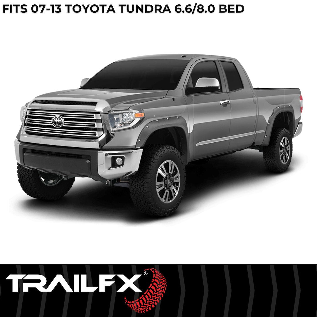 TrailFX Pocket Style Fender Flares For Toyota Tundra (TFT3001S)
