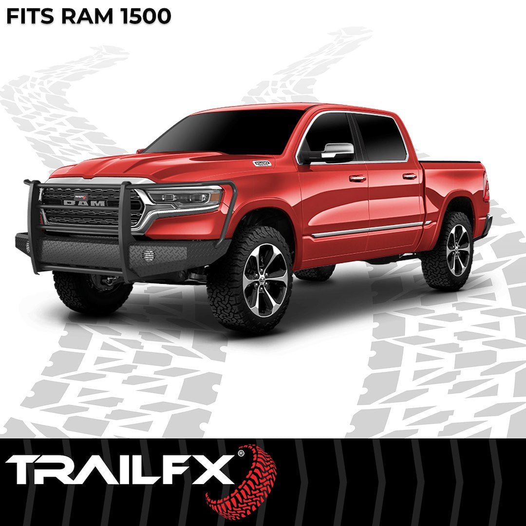TrailFX Front Full Replacement Bumper for RAM 1500 (FX3030A)