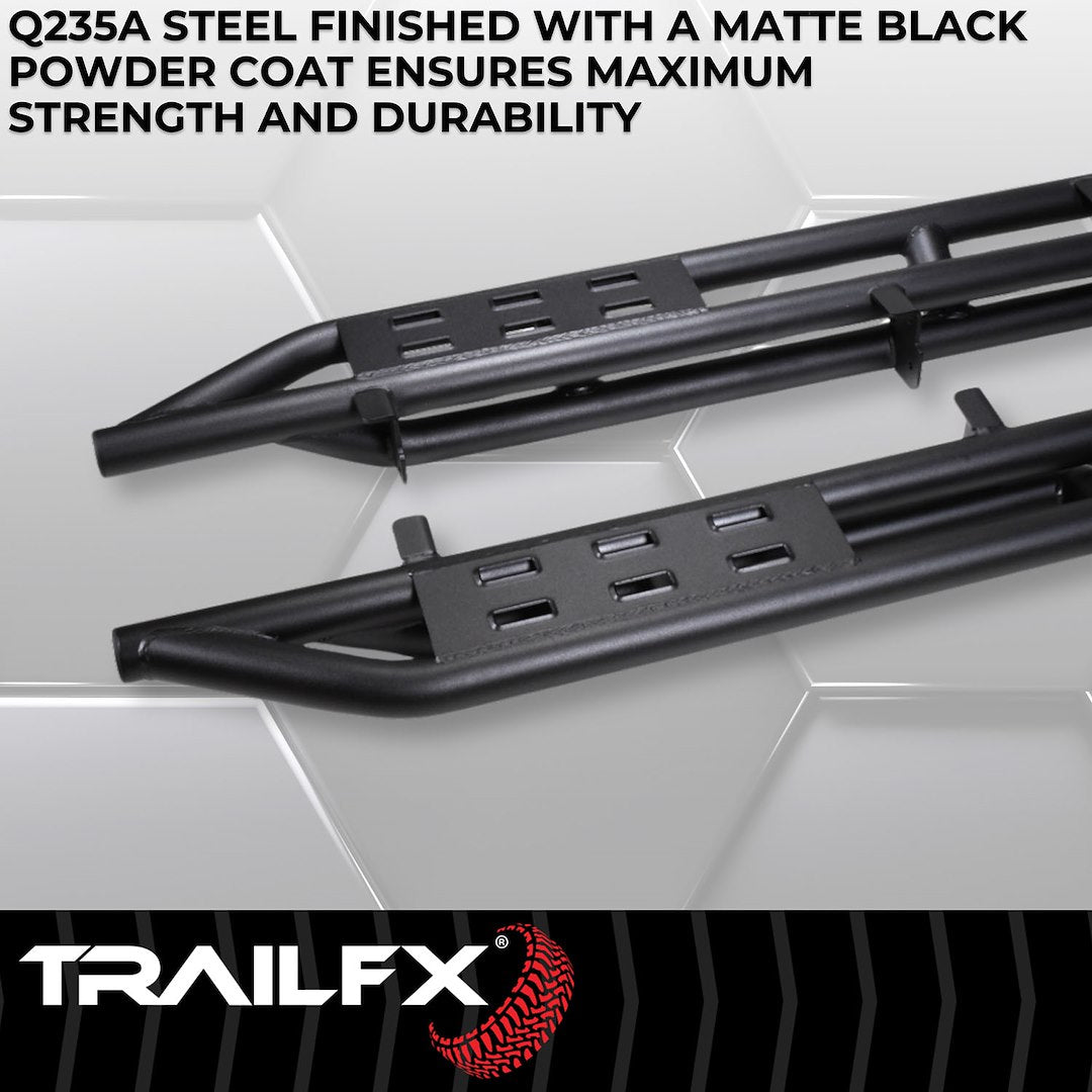 TrailFX Rocker Guards for Ford Bronco 4 Door (BR011T)