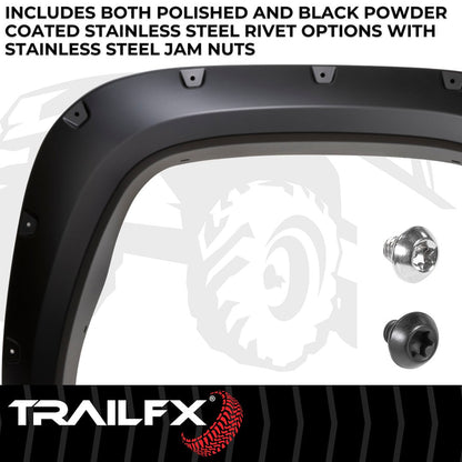 TrailFX Pocket Style Fender Flares For Toyota Tundra (TFT3004S)