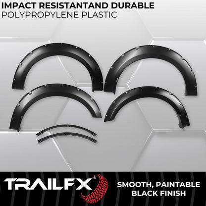 TrailFX Pocket Style Fender Flares for Ford F150 (TFF3006S)