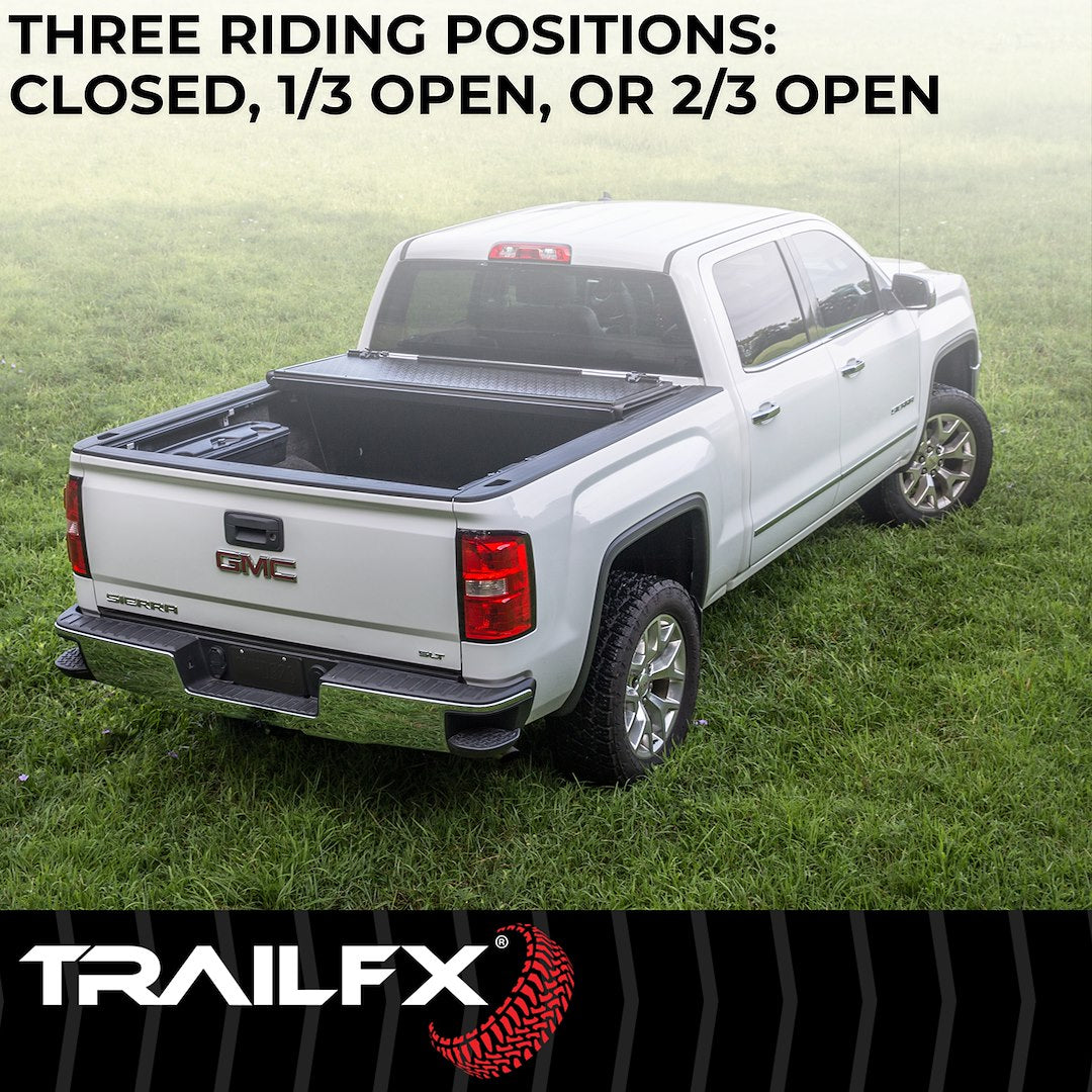 TrailFX Hard Trifold Tonneau Cover For Toyota Tacoma 5' (TFX5526)