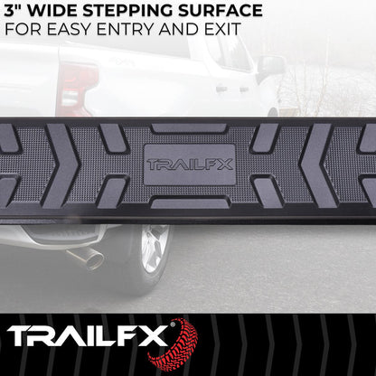 TrailFX A4 Step Bars For RAM 2500-5500 Crew Cab (AL4009B)