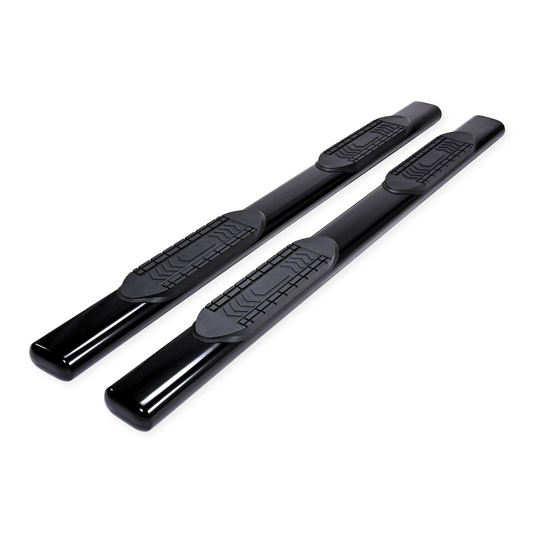 TrailFX 6" Oval Straight Step Bar For Ford F150-350 Crew- Black (A8223B)