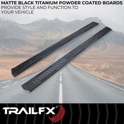 TrailFX A6 Running Boards for Toyota Tundra Double Cab (AL6017B)