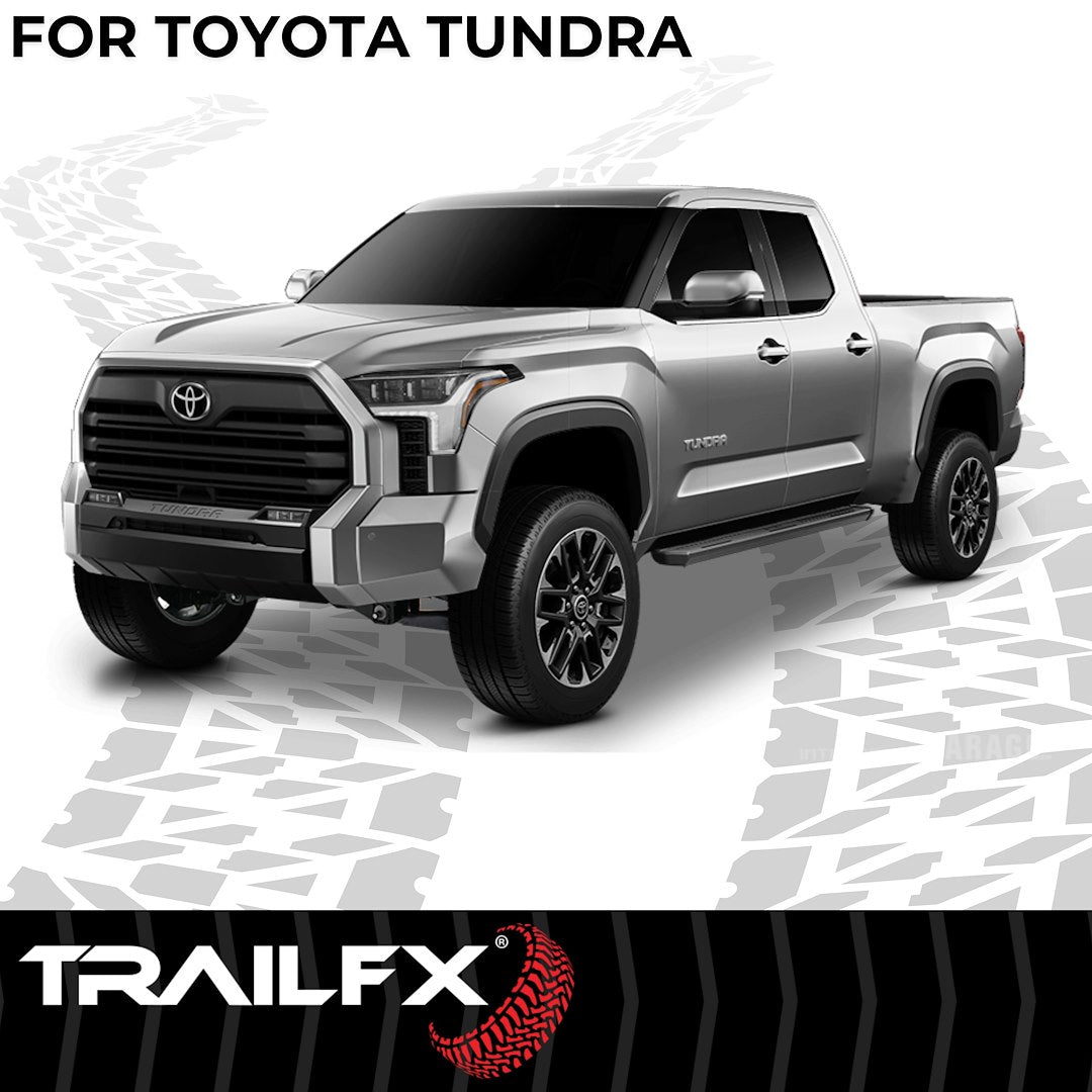TrailFX A6 Running Boards for Toyota Tundra Double Cab (AL6017B)