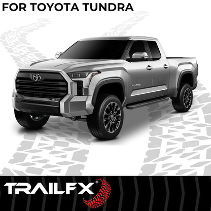 TrailFX A6 Running Boards for Toyota Tundra Double Cab (AL6017B)