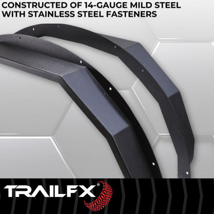 TrailFX Front Angled Fender Flares For Ford Bronco (BR007T)