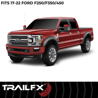 TrailFX Pocket Style Fender Flares for Ford F250/350 (TFF3007S)
