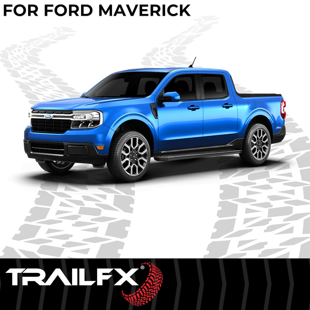 TrailFX A6 Running Boards for Ford Maverick Crew Cab (AL6008B)