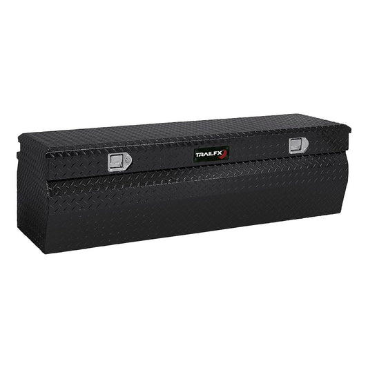 TrailFX 48 Inch Aluminum Wedged Truck Chest- Gloss Black (150482)