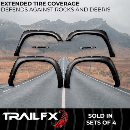 TrailFX Pocket Style Fender Flares For Toyota Tundra (TFT3002S)
