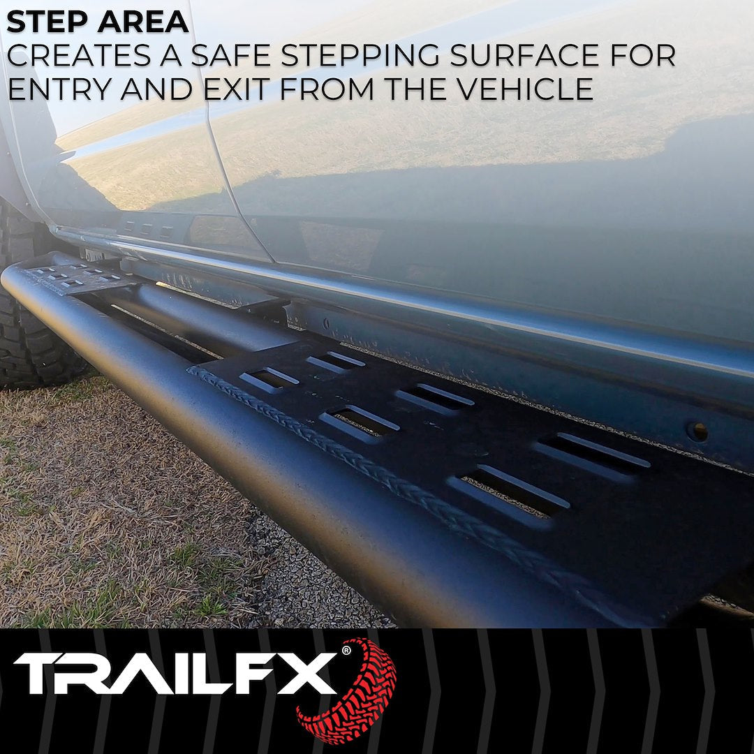 TrailFX Rocker Guards for Ford Bronco 2 Door (BR012T)