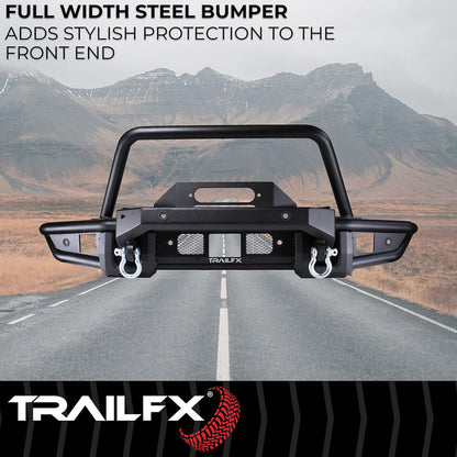 TrailFX Winch Mount Front Bumper For Ford Bronco (BR002T)