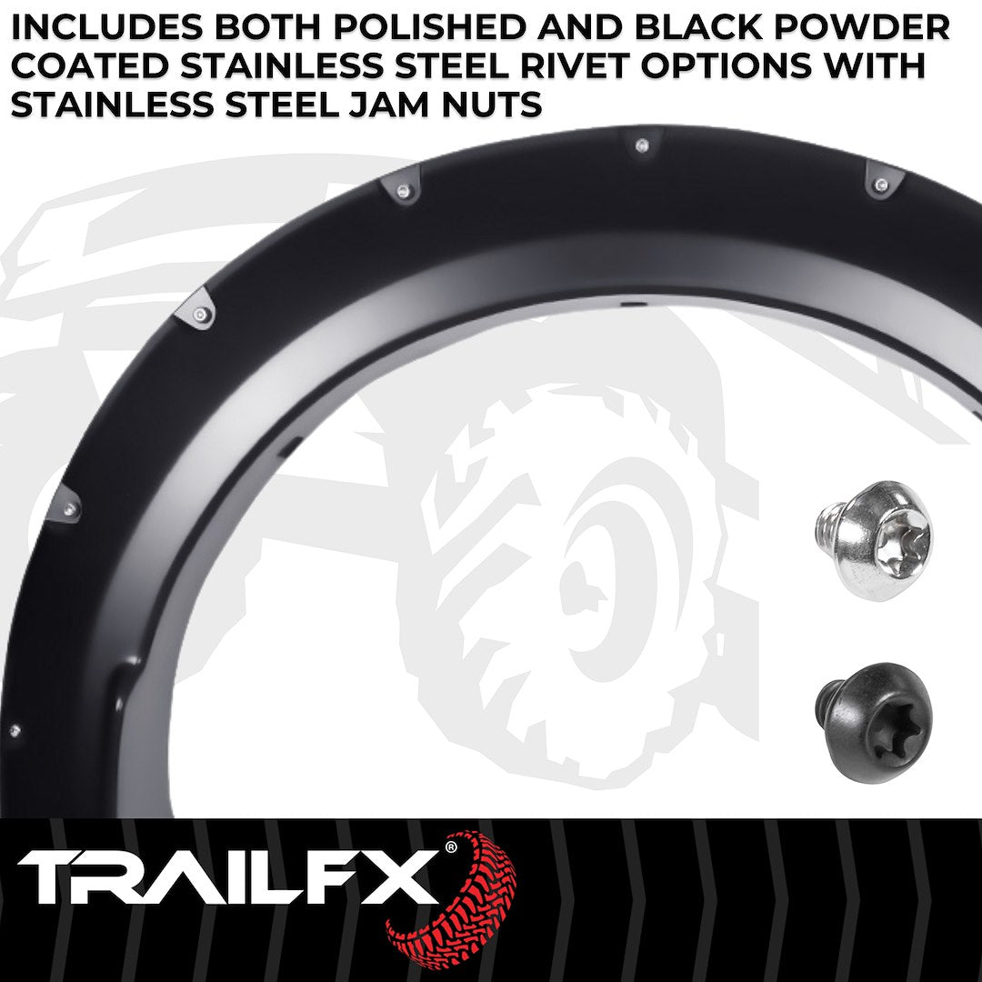 TrailFX Pocket Style Fender Flares for Ford F150 (TFF3011S)