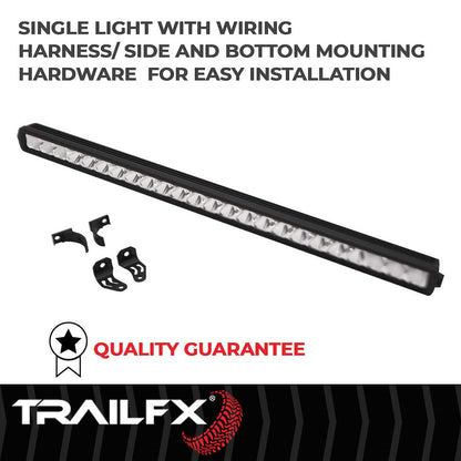 TrailFX 30" Single Row LED Light Bar (30SRSCM)
