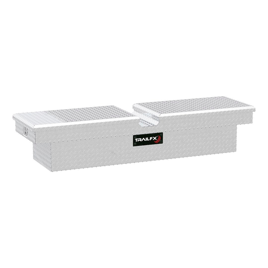 TrailFX 72 Inch Aluminum Gullwing Crossover Toolbox- Brite (140721)