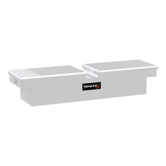 TrailFX 72 Inch Aluminum Gullwing Crossover Toolbox- Brite (140721)
