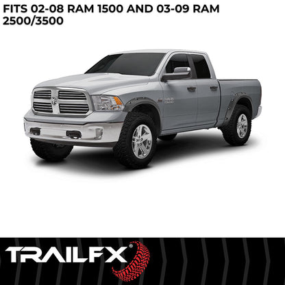 TrailFX Pocket Style Fender Flares For Ram 1500 (TFD3001S)