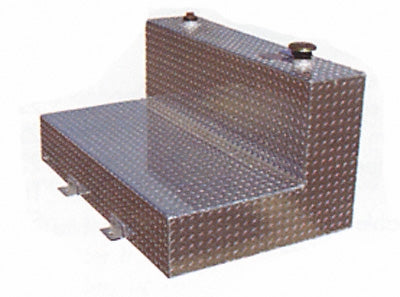 TrailFX 75 Gallon Aluminum Liquid Transfer L Tank-Brite (210851)