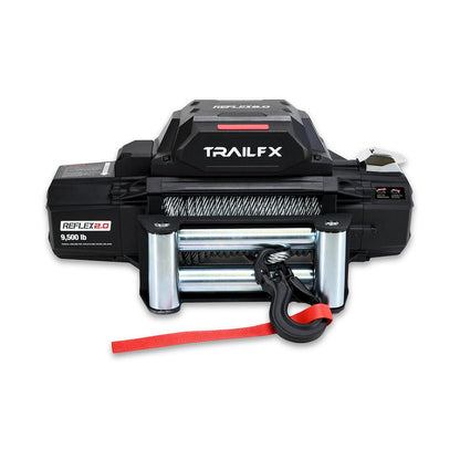 TrailFX Reflex 2.0 Steel Cable Winch 9500 Lb (WR295B)
