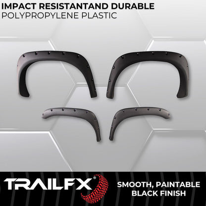 TrailFX Pocket Style Fender Flares For Ram 1500 (TFD3001S)