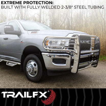 TrailFX Grille Guard For Toyota Tacoma -Stainless (E0046S)