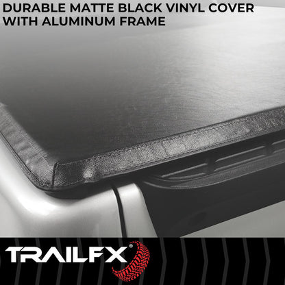 TrailFX Soft Folding Tonneau Cover For GM Silverado/Sierra 1500 5.7' (TFX1003)