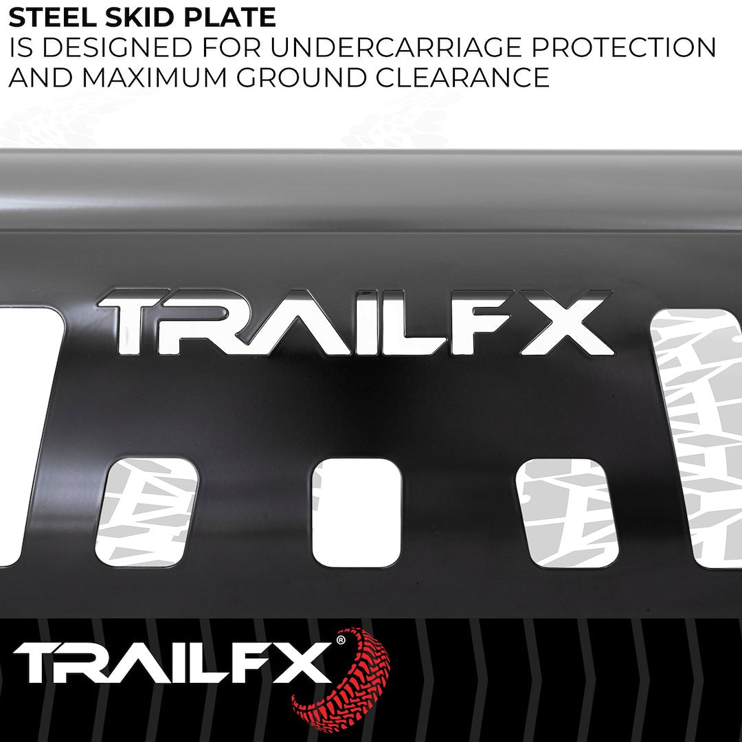 TrailFX 3" Round Bull Bar For Toyota Tacoma-Black (B0030B)