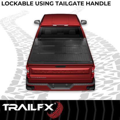 TrailFX Hard Trifold Tonneau Cover For GM Silverado/Sierra 1500 6.5' (TFX1529)