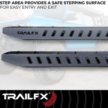 TrailFX Overland Running Board For Nissan Frontier Crew (ORB010)
