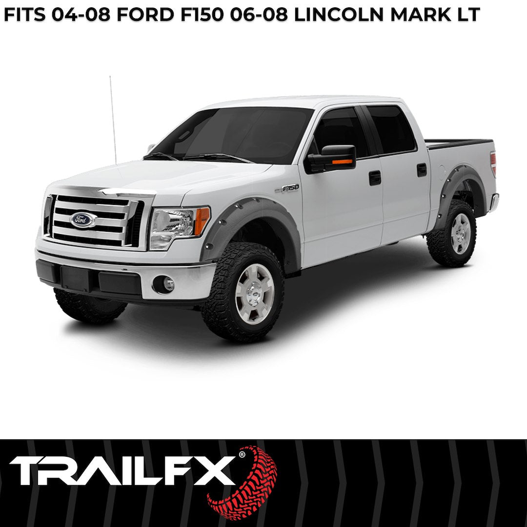 TrailFX Pocket Style Fender Flares for Ford F150 (TFF3001S)