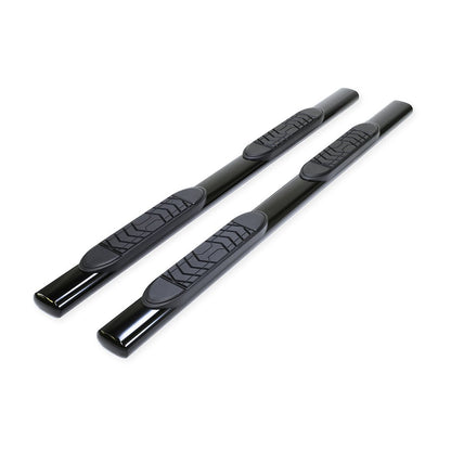 TrailFX 5" Oval Straight Step Bar For Ford F150-350 Extended-Black (A7041B)