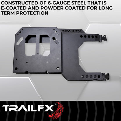 TrailFX Spare Tire Carrier Hinged For Ford Bronco (BR010T)