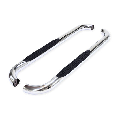 TrailFX 3" Round Step Bar For Ram 1500-3500  Standard- Stainless(A0046S)