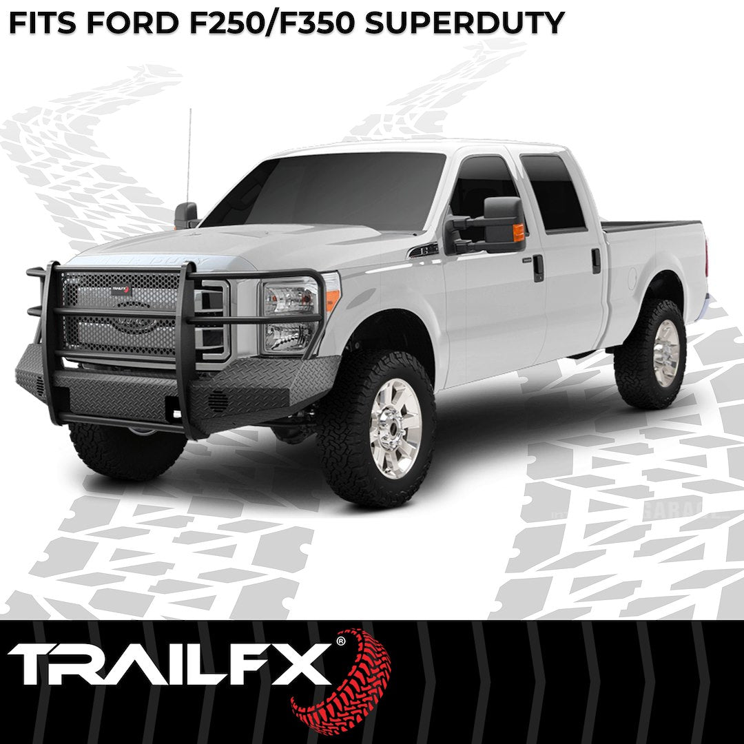 TrailFX Front Full Replacement Bumper for Ford Superduty (FX3000A)
