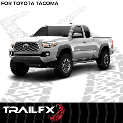 TrailFX A4 Step Bars For Toyota Tacoma Access Cab (AL4016B)