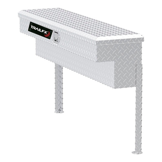 TrailFX 48 Inch Aluminum Side Mount Toolbox- Brite (160481)