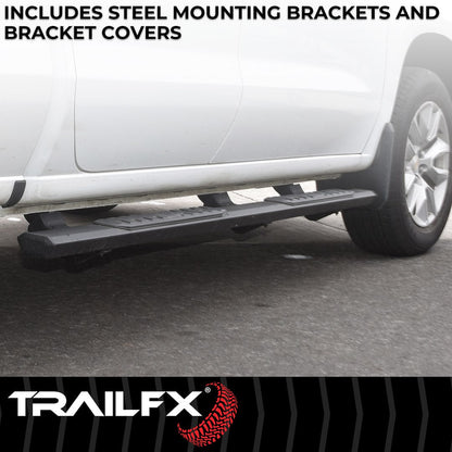 TrailFX A4 Step Bars For RAM 2500-5500 Crew Cab (AL4009B)