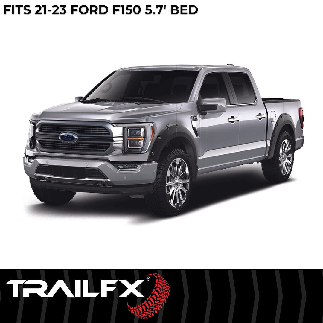 TrailFX Pocket Style Fender Flares for Ford F150 (TFF3011S)