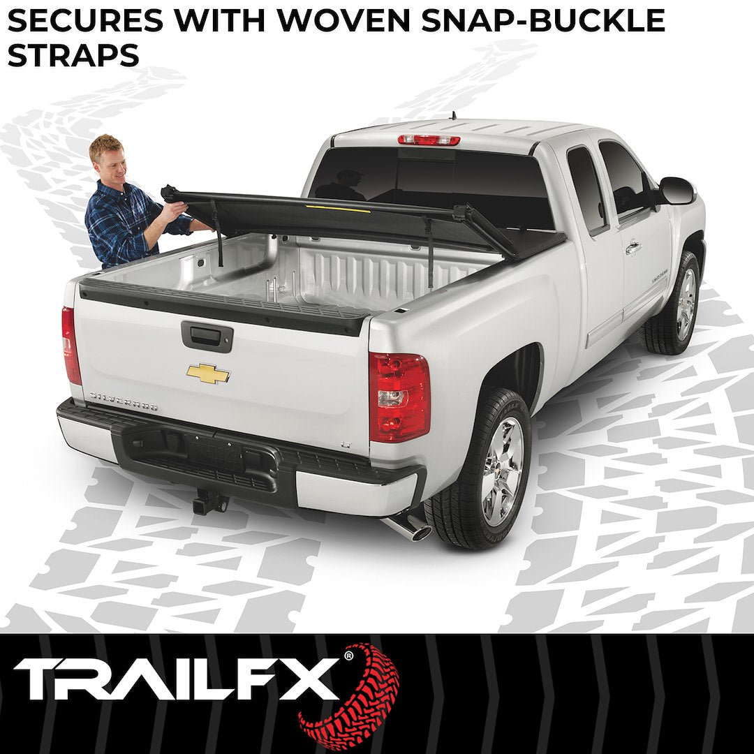 TrailFX Soft Folding Tonneau Cover For Toyota Tacoma 6' (TFX5010)