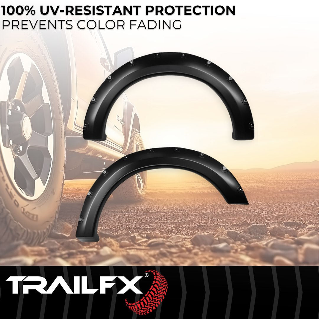 TrailFX Pocket Style Fender Flares for Ford F150 (TFF3001S)
