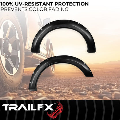 TrailFX Pocket Style Fender Flares for Ford F150 (TFF3001S)