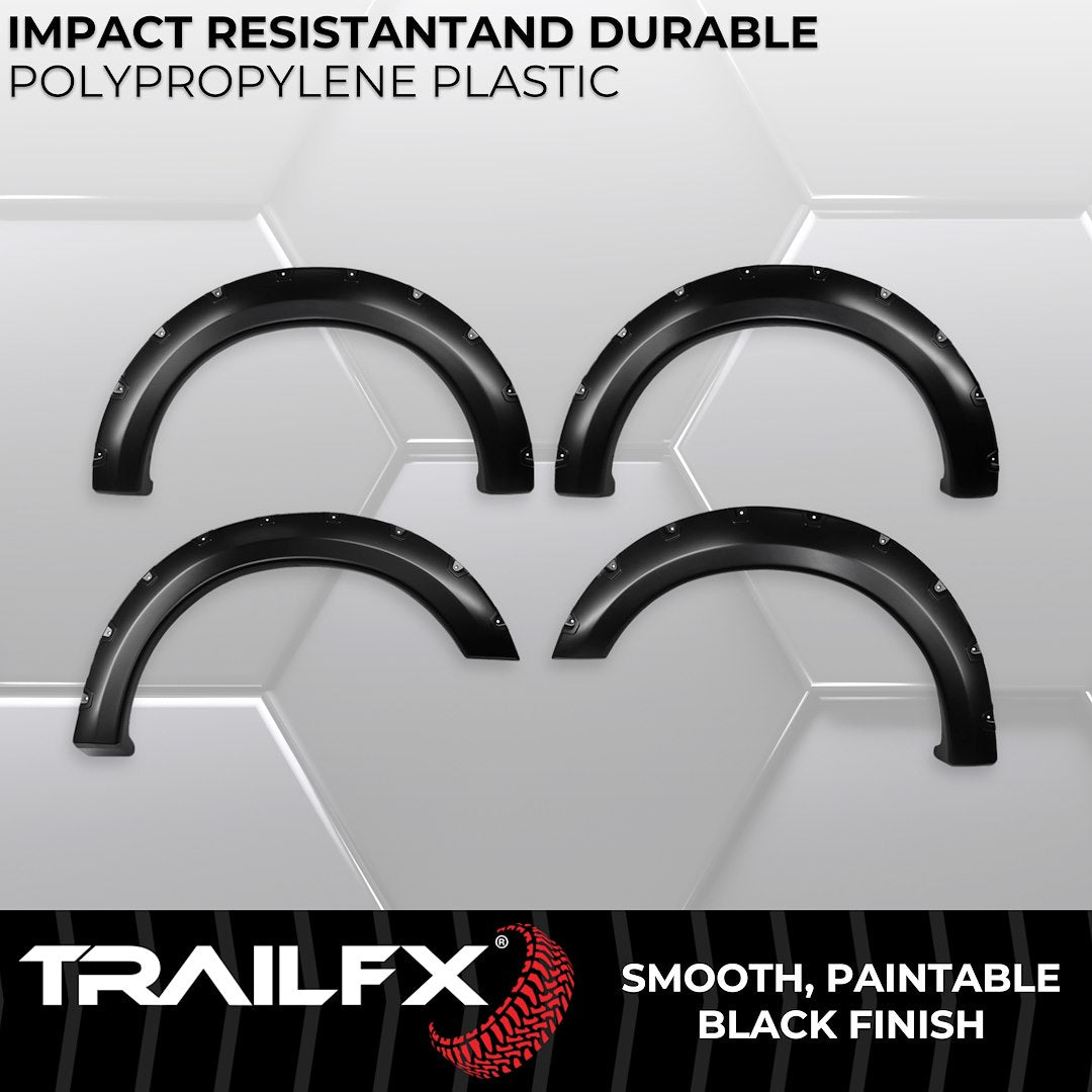 TrailFX Pocket Style Fender Flares for Ford F150 (TFF3001S)